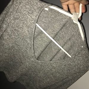 Long sleeve crop top